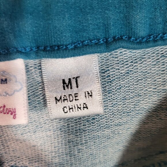 Dream Jeannes by Quacker Factory Women's Pull On Stretch Jeans Size MT Turquoise - Picture 12 of 13